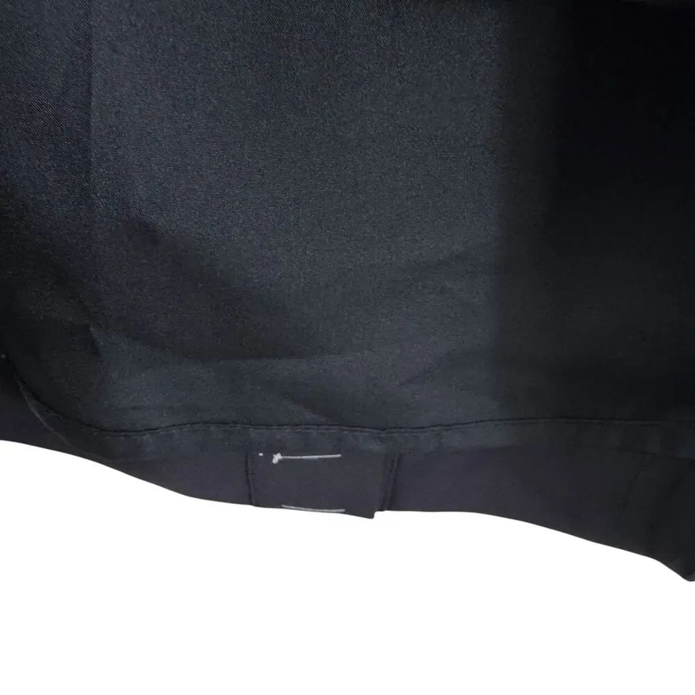 J. Crew Mercantile NWT Black Lined Short‎ Business Pencil Skirt Size 4